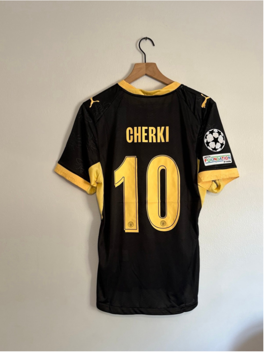 Manchester City Away Shirt Cherki